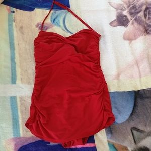 Jantzen Ruched Vintage looking One Piece